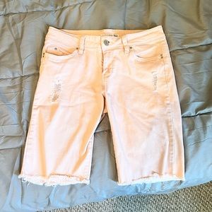 YMI Wanna Better Butt Bermuda Jean Shorts
